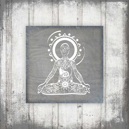 Framed Gypsy Yoga V1 3 Print