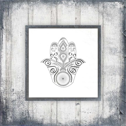 Framed Gypsy Yoga V2 2 Print
