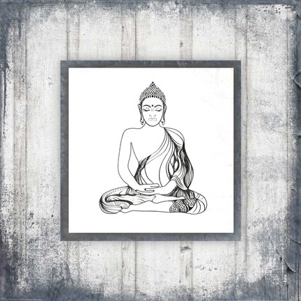 Framed Gypsy Yoga V3 2 Print