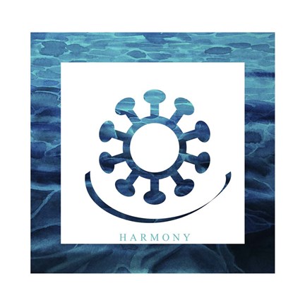 Framed Yoga V1 Harmony Print