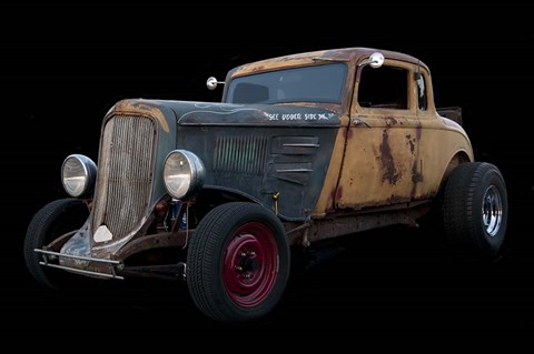 Framed 1934 Plymouth Roadster Print