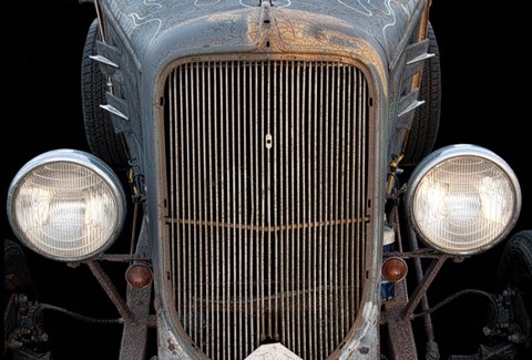 Framed 1934 Plymouth Print