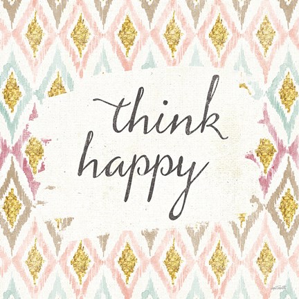 Framed Soft Deco V Print