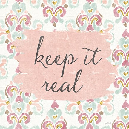 Framed Soft Deco III Print