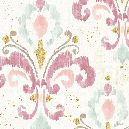 Framed Soft Deco I Print