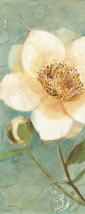 Framed Pretty Peony Crop Print