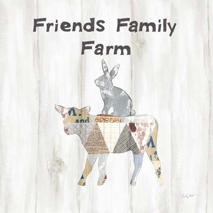 Framed Farm Family VIII Print
