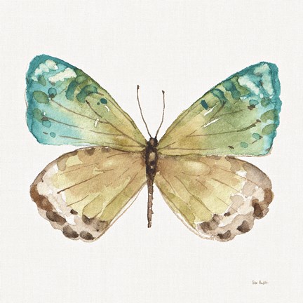 Framed Colorful Breeze XIV Print