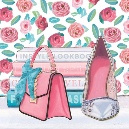 Framed Fearless Fashion I Print