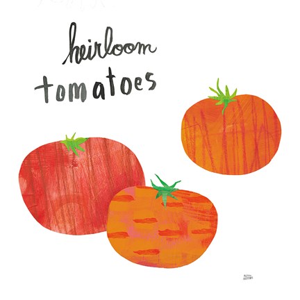 Framed Kitchen Garden II Print