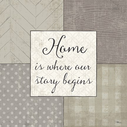 Framed Country Collage IV Print