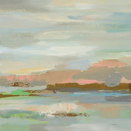 Framed Spring Desert I v2 Print