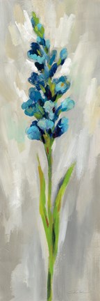 Framed Single Stem Flower I Print