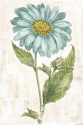 Framed Bloemen Boek VI Print