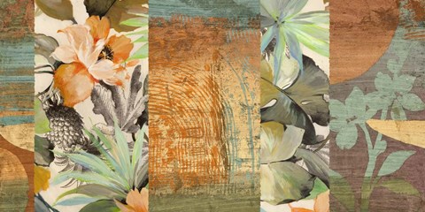 Framed Jungle I Print