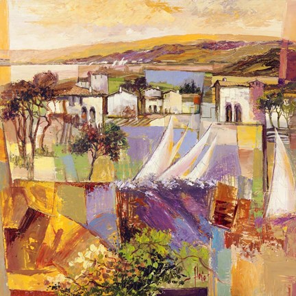 Framed Racconto Italiano (detail) Print