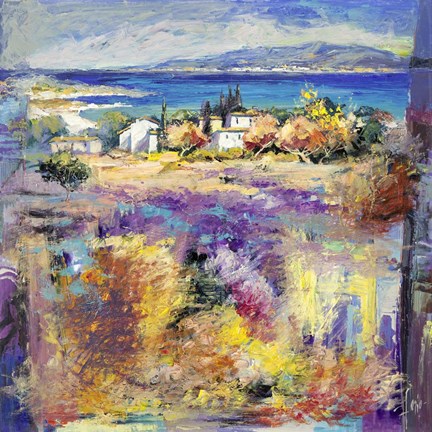 Framed Costa Mediterranea Print