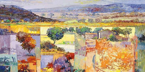 Framed Peasaggio Italiano Print