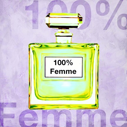 Framed 100% Femme Print