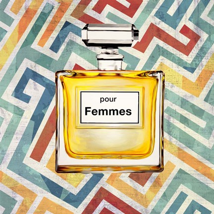 Framed Pour Femmes I Print