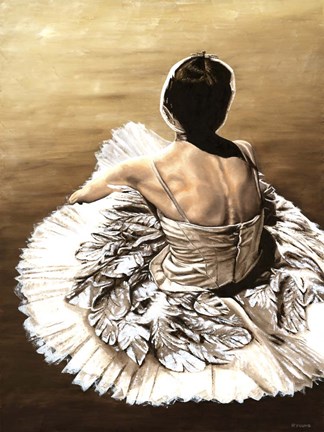 Framed Waiting in the Wings Print