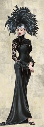 Framed Deco Princess II Print