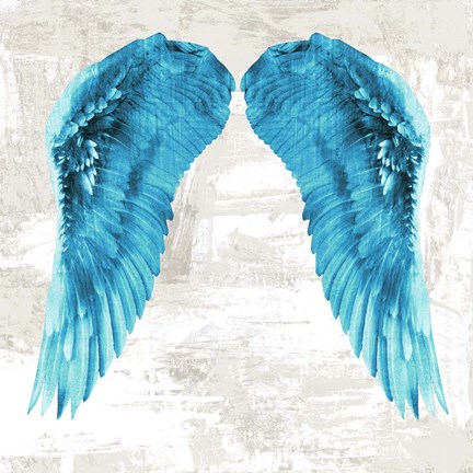 Framed Angel Wings II Print