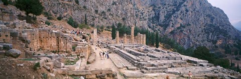 Framed Ruins of a Stadium, Delphi, Greece Print