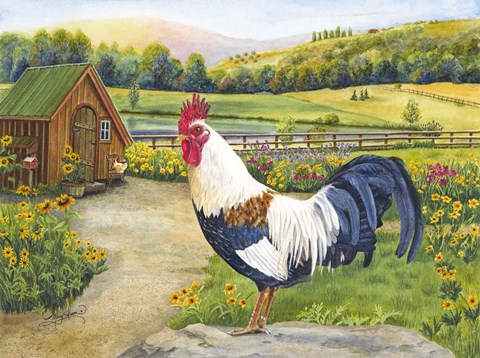 Framed Lil Glenn Print