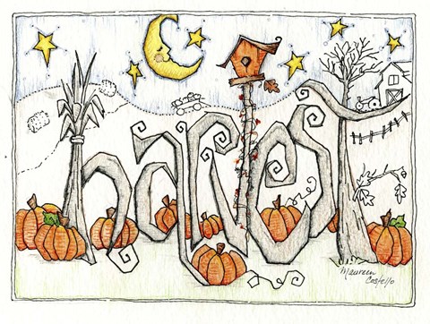 Framed Harvest Print