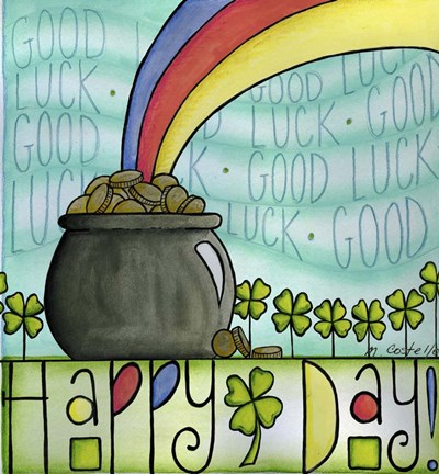 Framed St Patty's Day Print