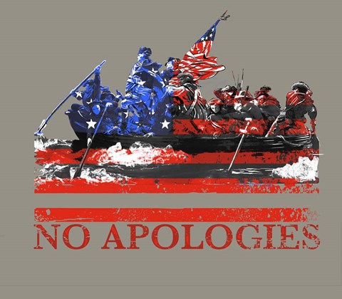 Framed No Apologies Print