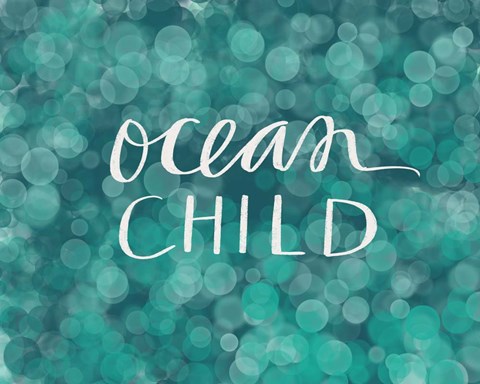 Framed Ocean Child Print
