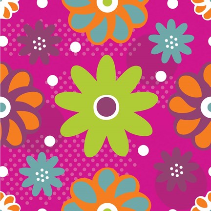 Framed Butterflies and Blooms Lively IV Print