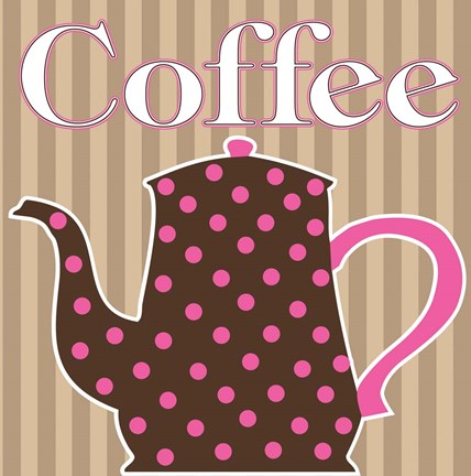 Framed Cafe Au Lait Cocoa Punch VI Print