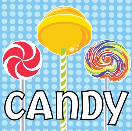 Framed Sweet Shoppe IX Print