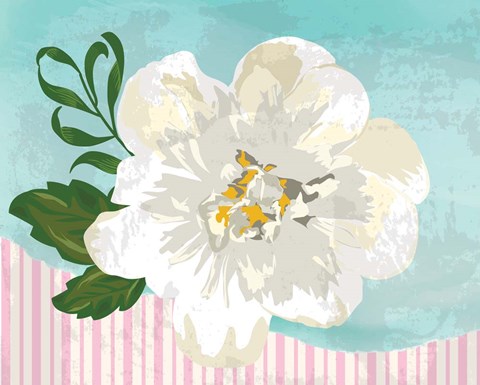 Framed Floral III Print