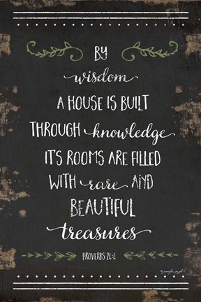 Framed By Wisdom Print