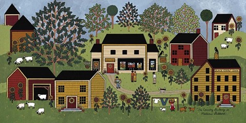 Framed Country Gallery Print