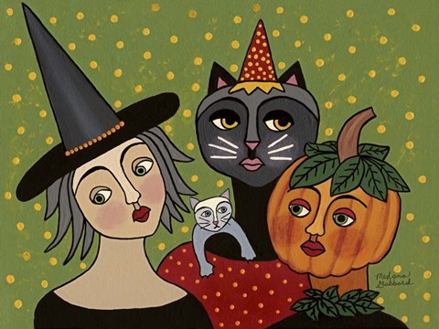 Framed Fall Friends Print