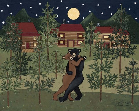 Framed Karl &amp; Dana Print