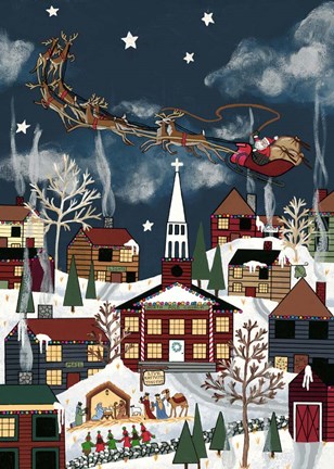 Framed North Pole 2 Print