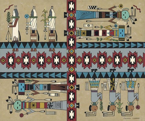 Framed Canyon Dancers Print