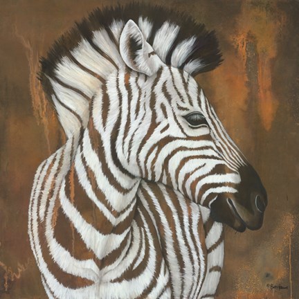 Framed Serengeti Rock Star Print