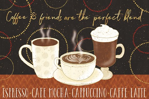 Framed Fresh Coffee I Print