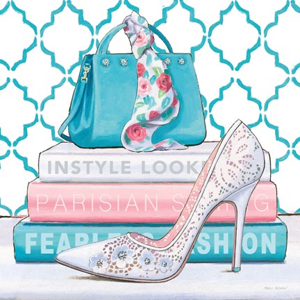 Framed Fearless Fashion III Print