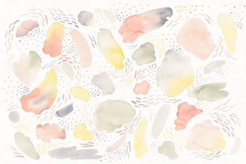 Framed Meadow Breeze I Print