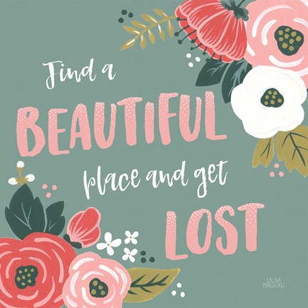 Framed Wildflower Daydreams VIII Print