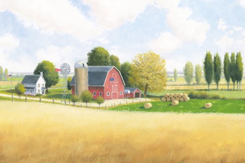 Framed Land of the Brave Print