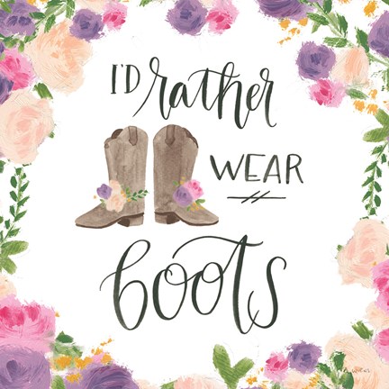 Framed Beautiful Country VII Print